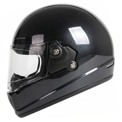 Retro Motorcycle Helmet Full Coverage Helmet for Men and Women in All Seasons