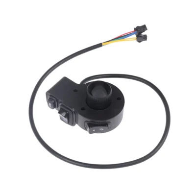 3 In 1 Motorcycle Switch Electric Bike Scooter ATV Quad Light Turn Signal Horn ON/OFF Button for 22mm Dia Handlebars Motorbike