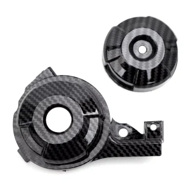 Motorcycle Carbon Fibre Round Fastener Lock Cover Fit For Honda Grom Msx125 SF 2013-2016 Fairings Kit Parts