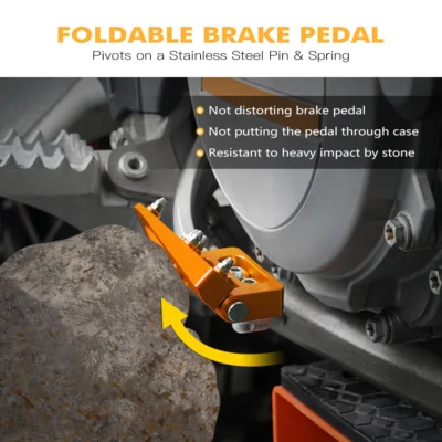 For 2004-2023 KTM EXC 300 XCW EXCF TPi 500 450 400 350 300 250 200 150 125 SX XC SXF XCF NICECNC Motorcycle Rear Brake Pedal Tip