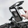 ca7c3a33-8da2-4de6-9cd2-f2fdf9fe42aa.jpg Motorcycle Phone Mount with Magnetic Design, Extendable and Rainproof, ABS Material
